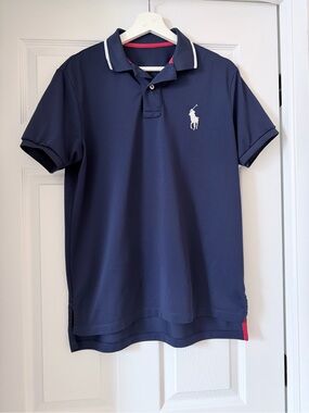 Polo Ralph Lauren Short Sleeve Polo Shirt Embroidered Pony Size Medium